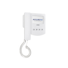 AT-VD433C WH ACCORDTEC Монитор домофона аналоговый цвет: белый